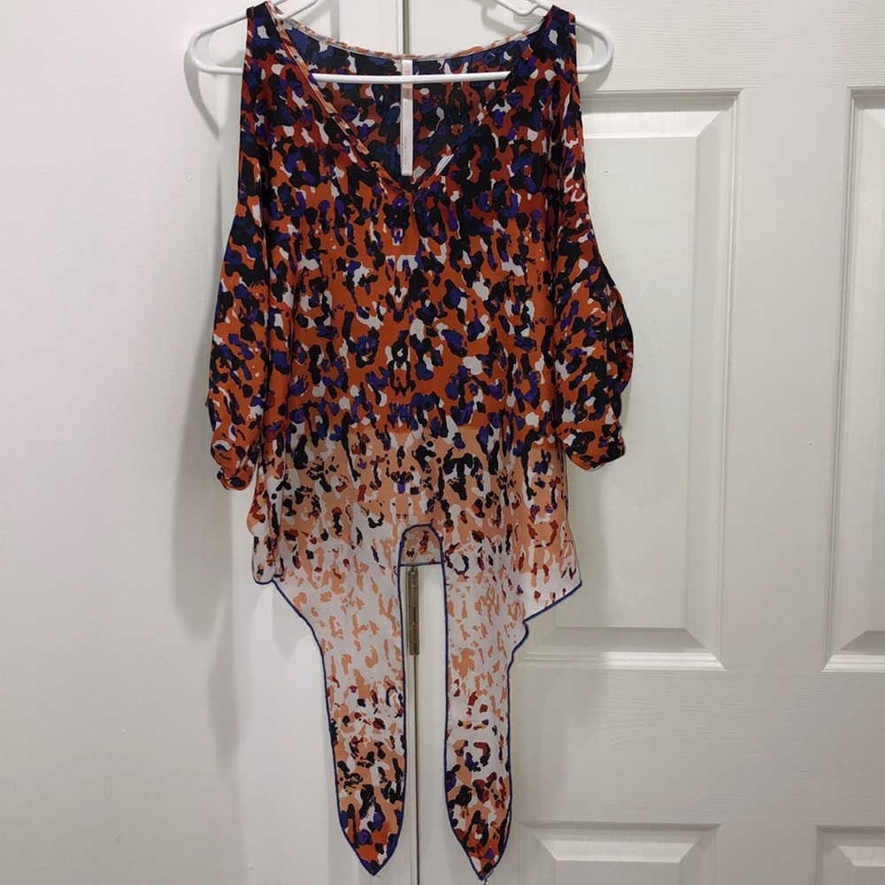 Cheetah print top